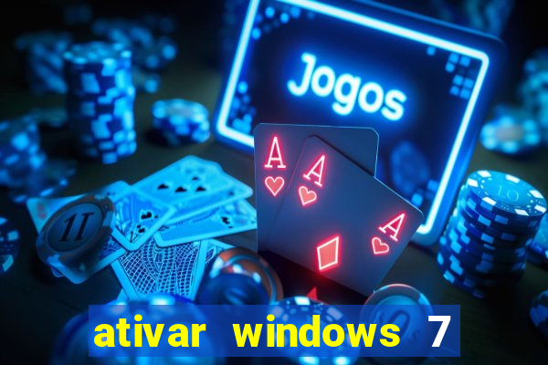 ativar windows 7 pelo cmd